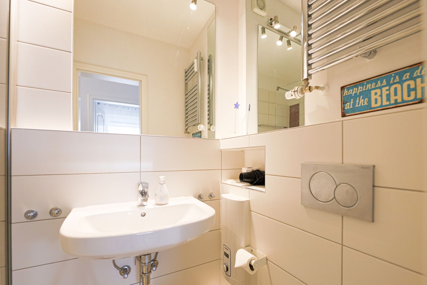 Sonnenschein - Westerlandstr. 16, App. 2 Wenningstedt - Badezimmer