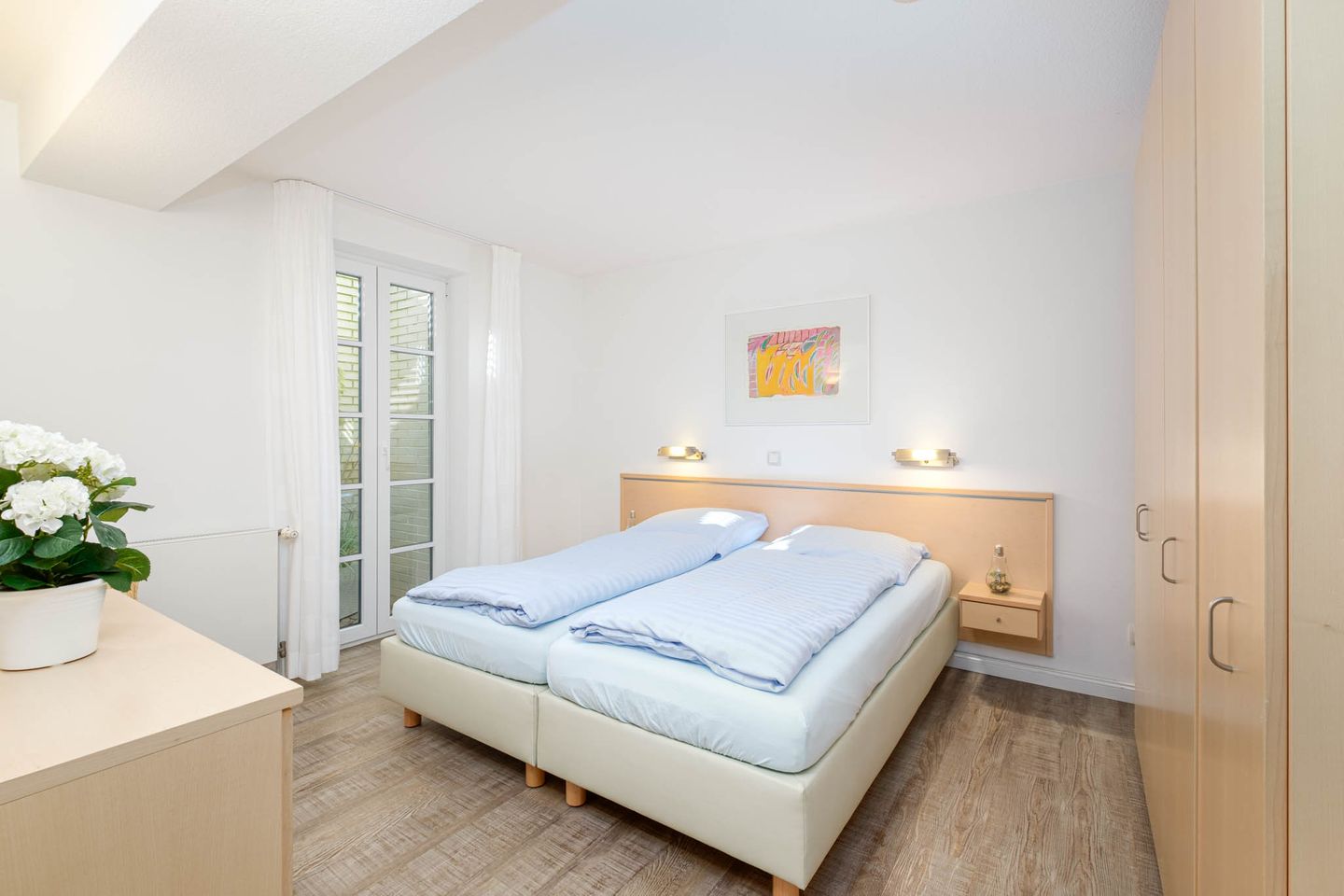 Hark Olufs Whg. 71A Amrum - Schlafzimmer