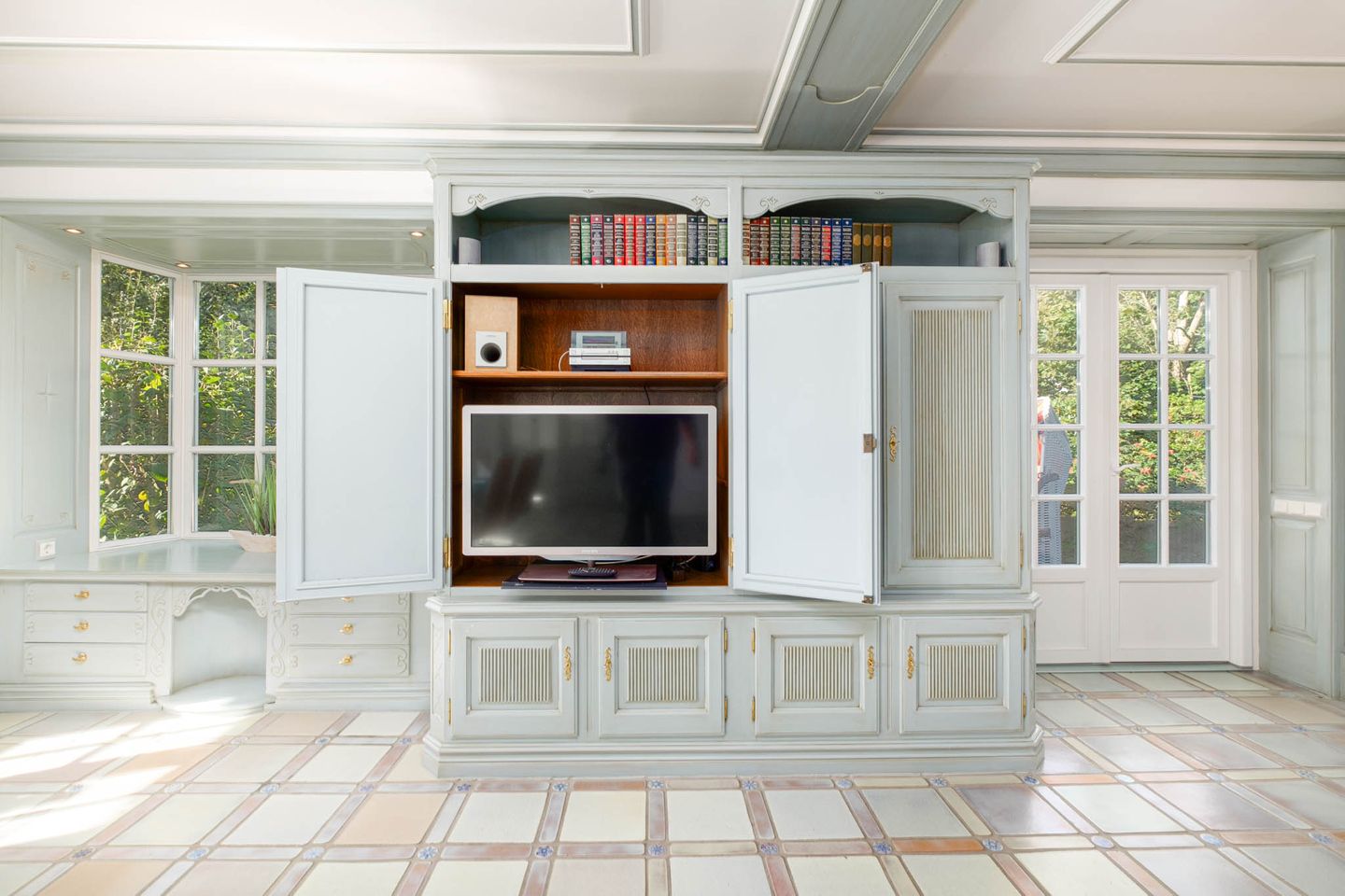 Hark Olufs Whg. 71A Amrum - Wohnzimmer