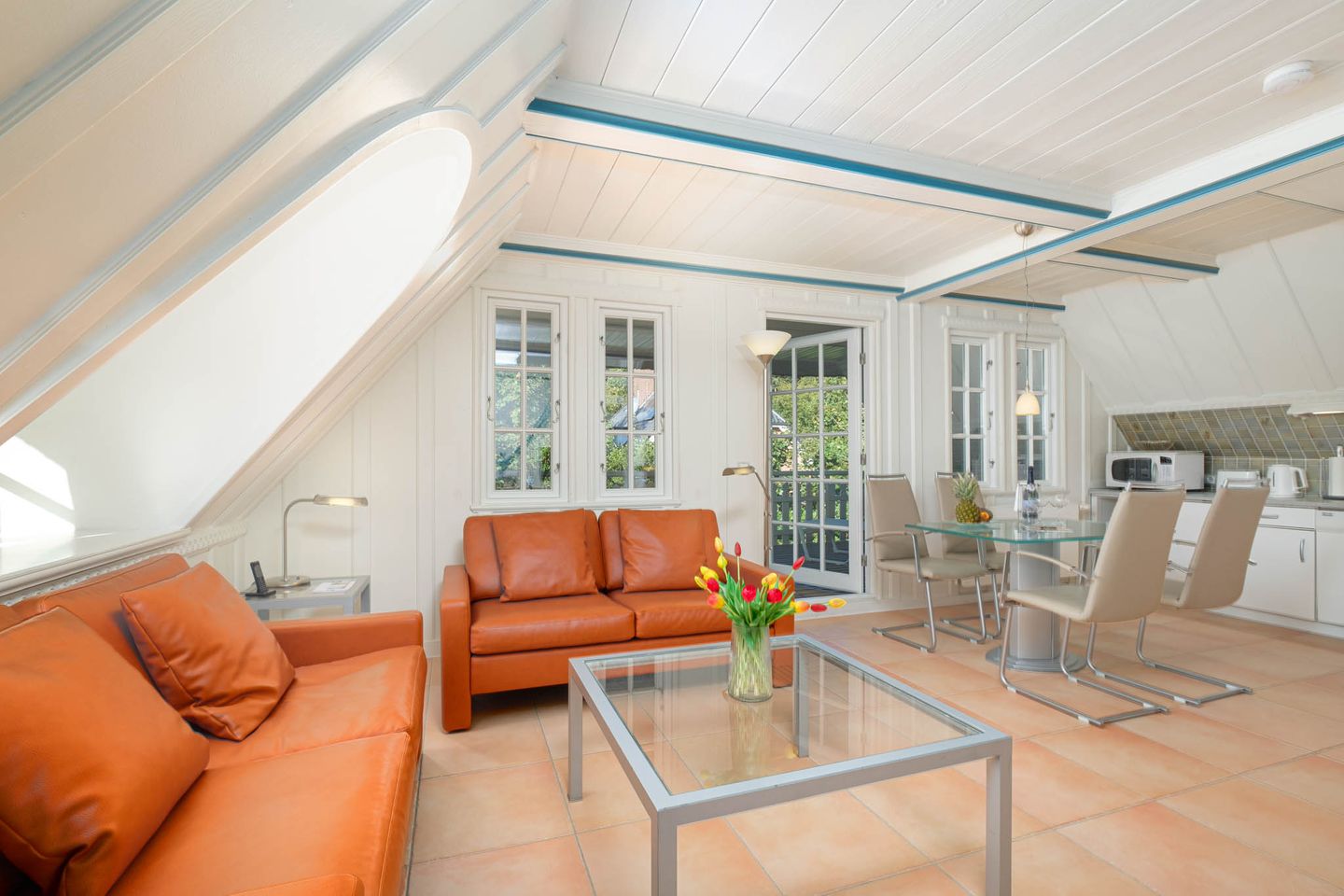 Hark Olufs Whg. 72 Amrum - Wohnzimmer