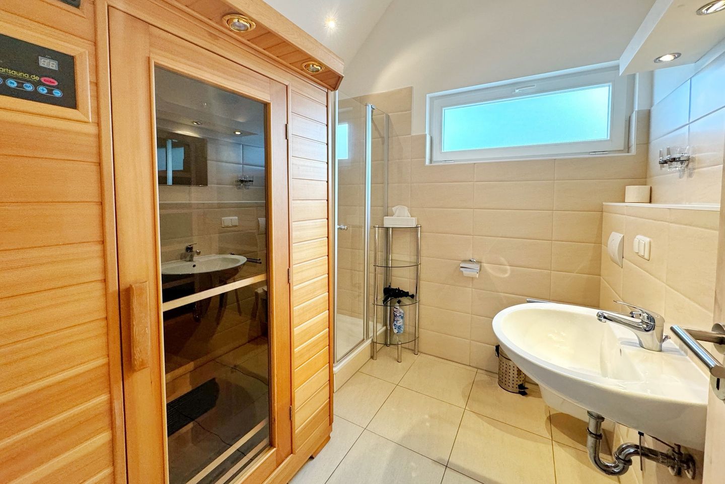 Ostseepark Rügen Ostseepark Rügen 17 Rügen - Badezimmer mit Saunabereich