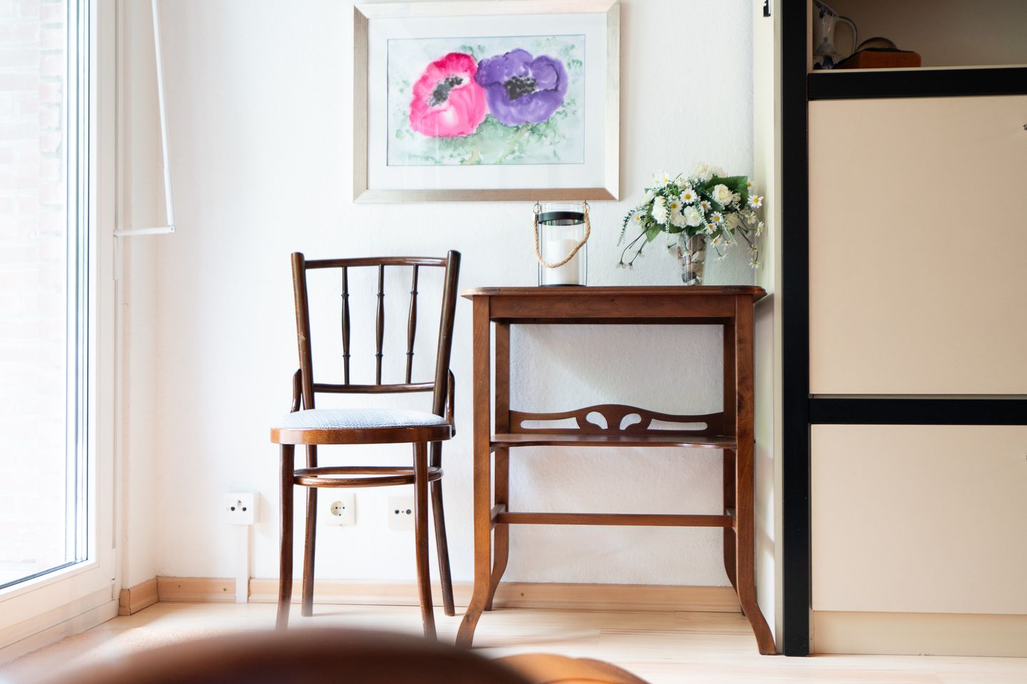  Sonnige Ferienwohnung im Kapitäns-Stil Neustadt in Holstein - Wohnzimmer