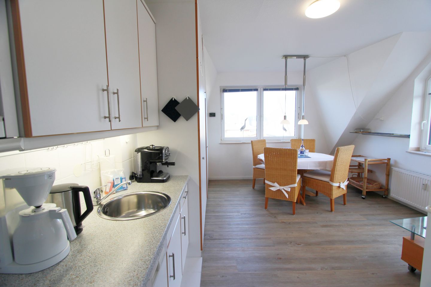 Neptun - Dünenstr. 2, App. 6 Wenningstedt - Küche / Küchenzeile