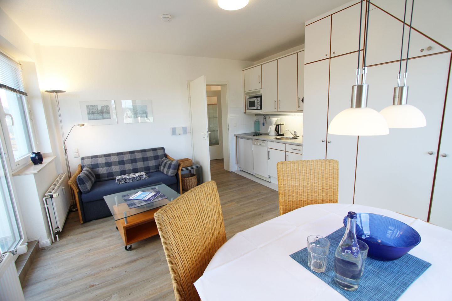 Neptun - Dünenstr. 2, App. 6 Wenningstedt - Küche / Küchenzeile