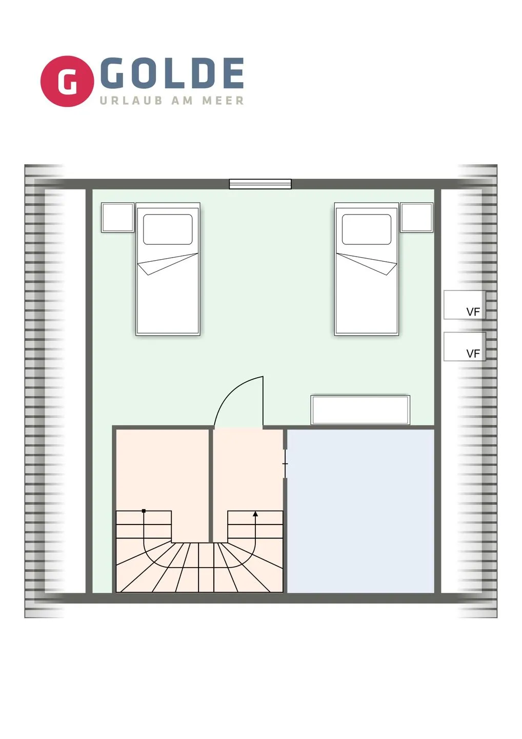 Ferienhaus Huus Wittdün Ferienhaus Huus Wittdün SPO Dorf - Grundriss