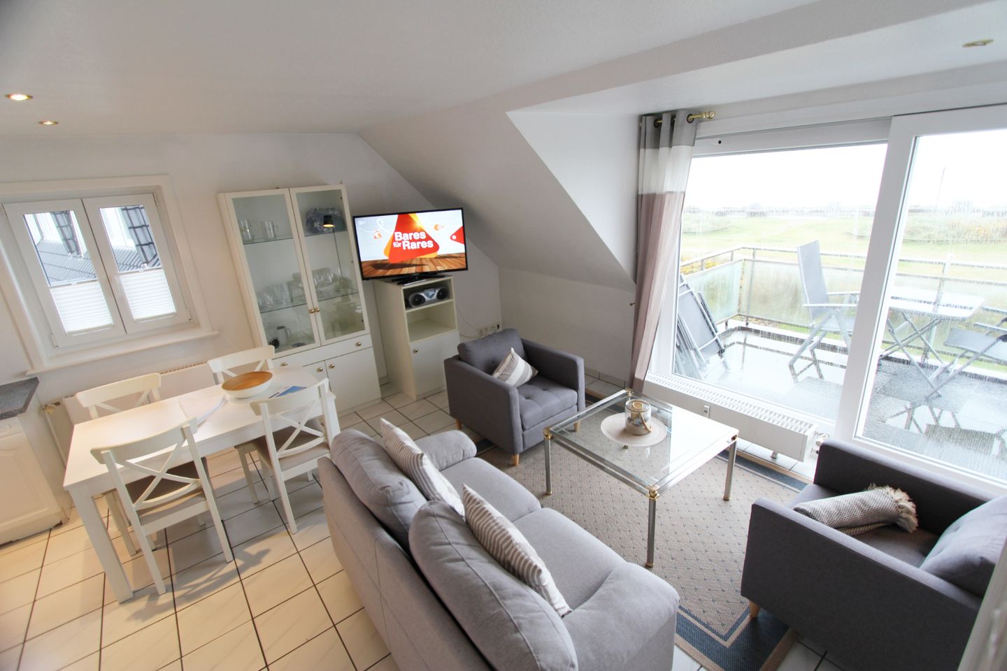 Nordseeblick II  - Dünenstr. 21, App. 6 Wenningstedt - Wohnzimmer