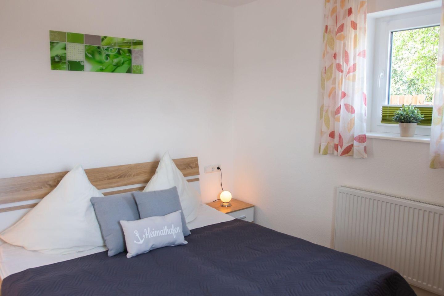 Haus Strandburg Kampland 5 "Dünengras" EG Dahme - Schlafzimmer