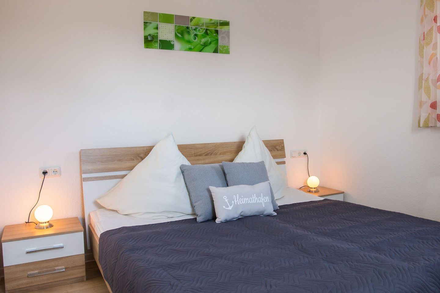 Haus Strandburg Kampland 5 "Dünengras" EG Dahme - Schlafzimmer