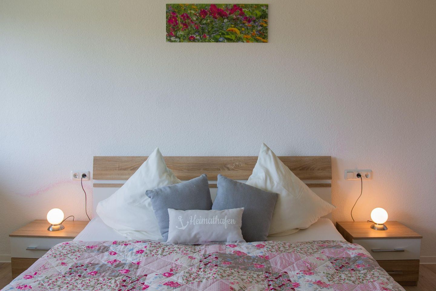 Haus Strandburg Kampland 5 "Dünengras" EG Dahme - Schlafzimmer