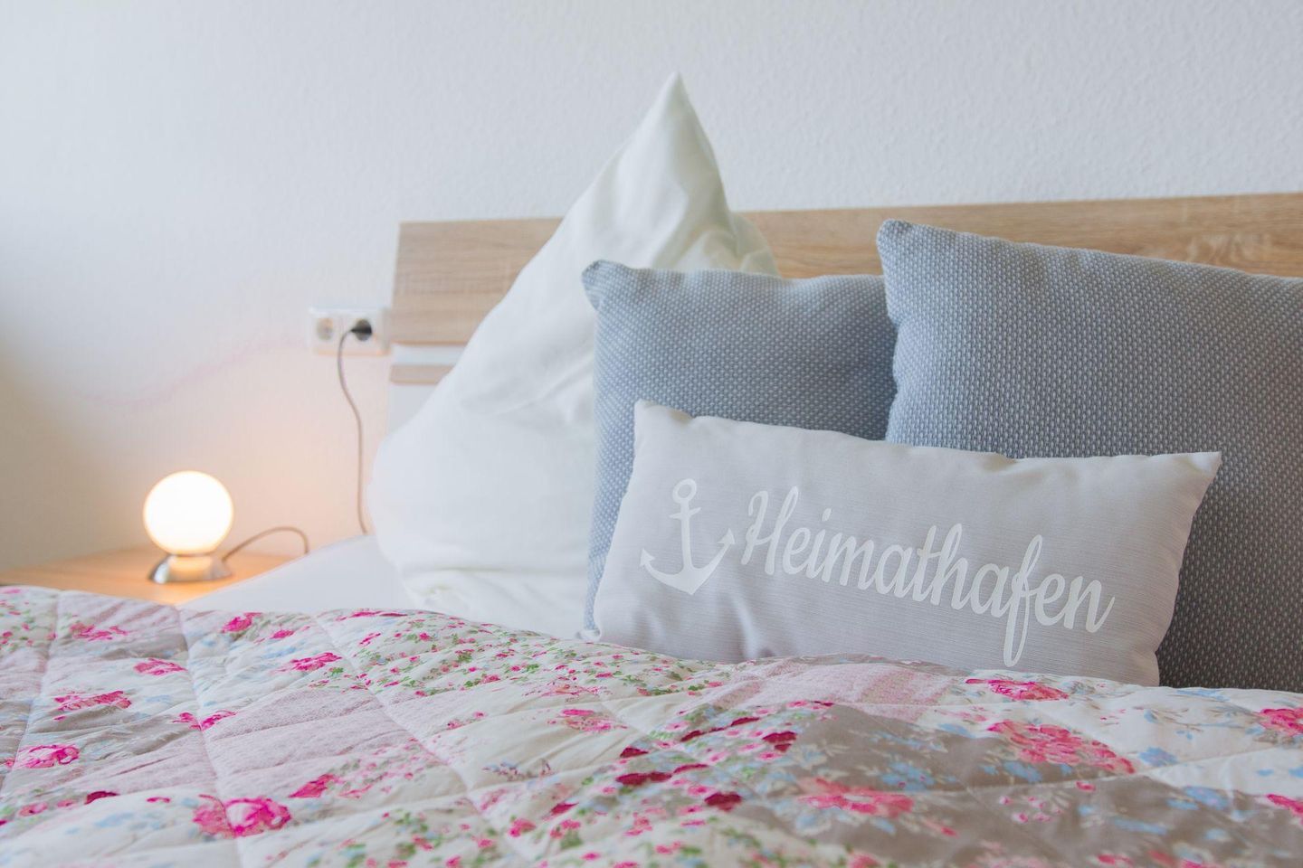 Haus Strandburg Kampland 5 "Dünengras" EG Dahme - Bett