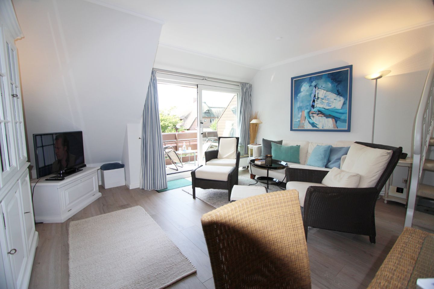 Am Meer - Im Grund 27, App. 90 Wenningstedt - Wohnzimmer