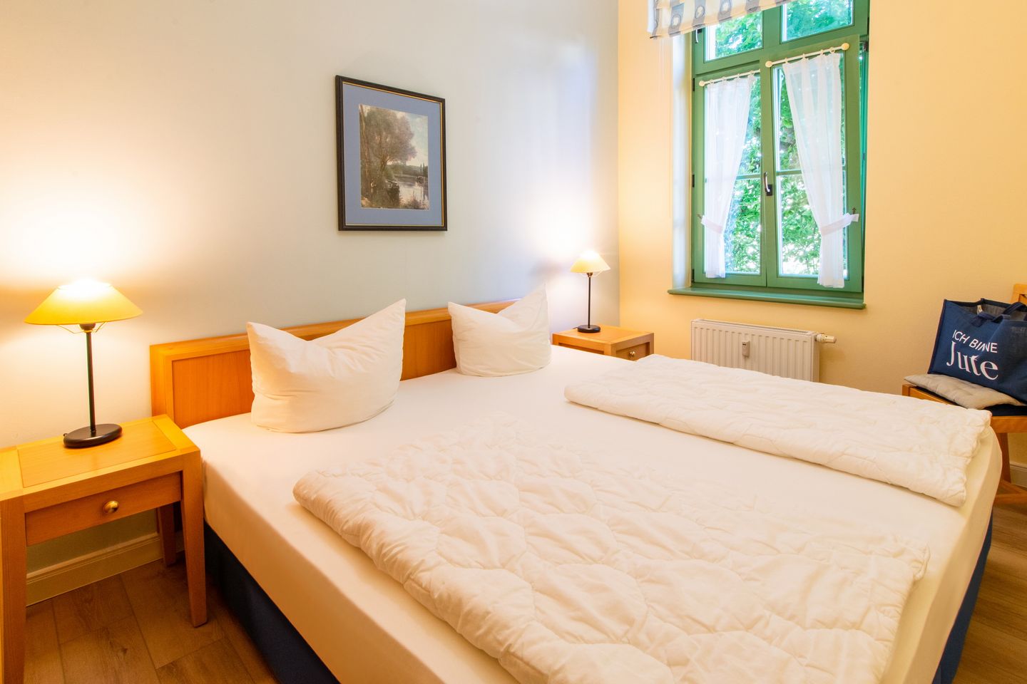 Villa am Ostseestrand Villa am Ostseestrand 208 Usedom - Schlafzimmer mit Doppelbett