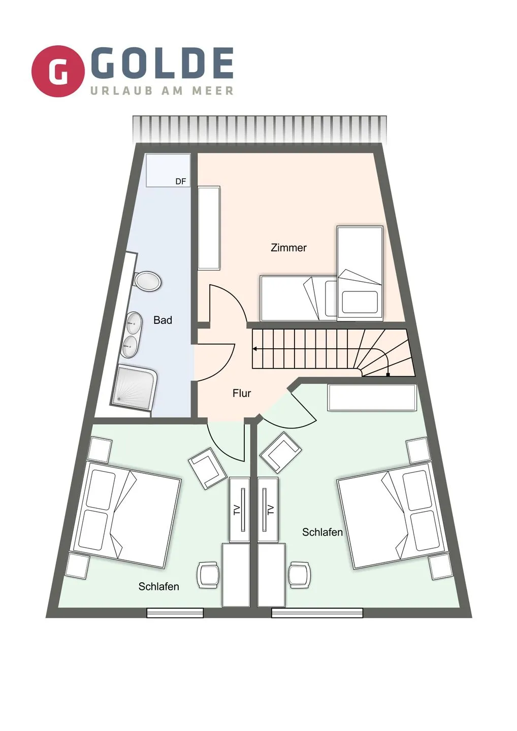 Anders & Meer ANDERS & MEER App. Ruhe SPO Dorf - Grundriss