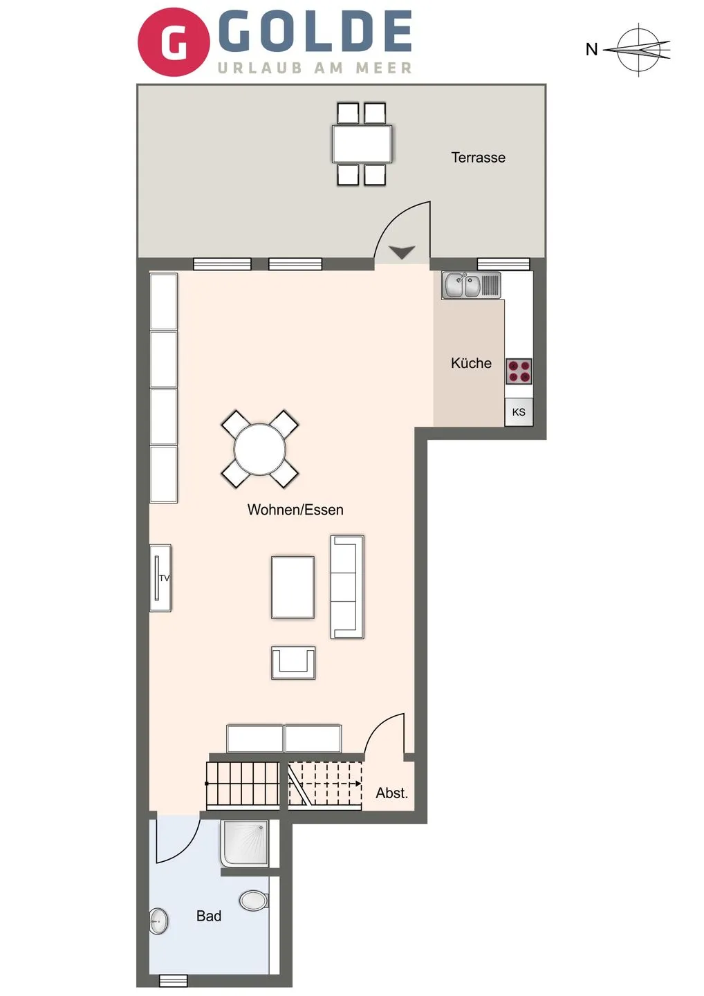Tofthof Tofthof twee SPO Umland - Grundriss