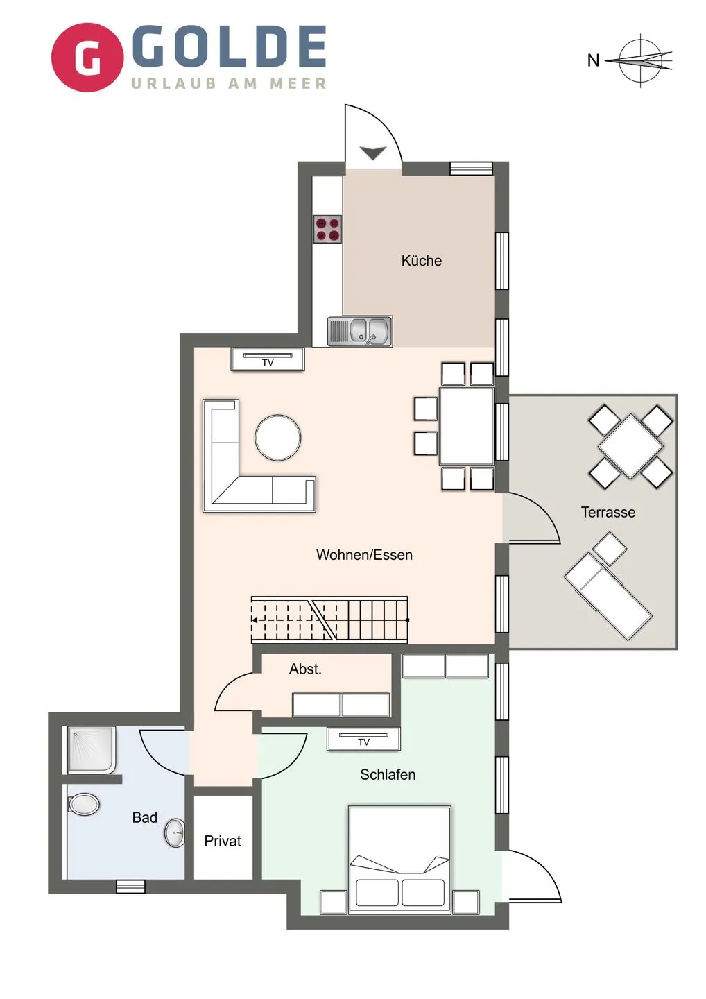 Tofthof Tofthof dree SPO Umland - Grundriss