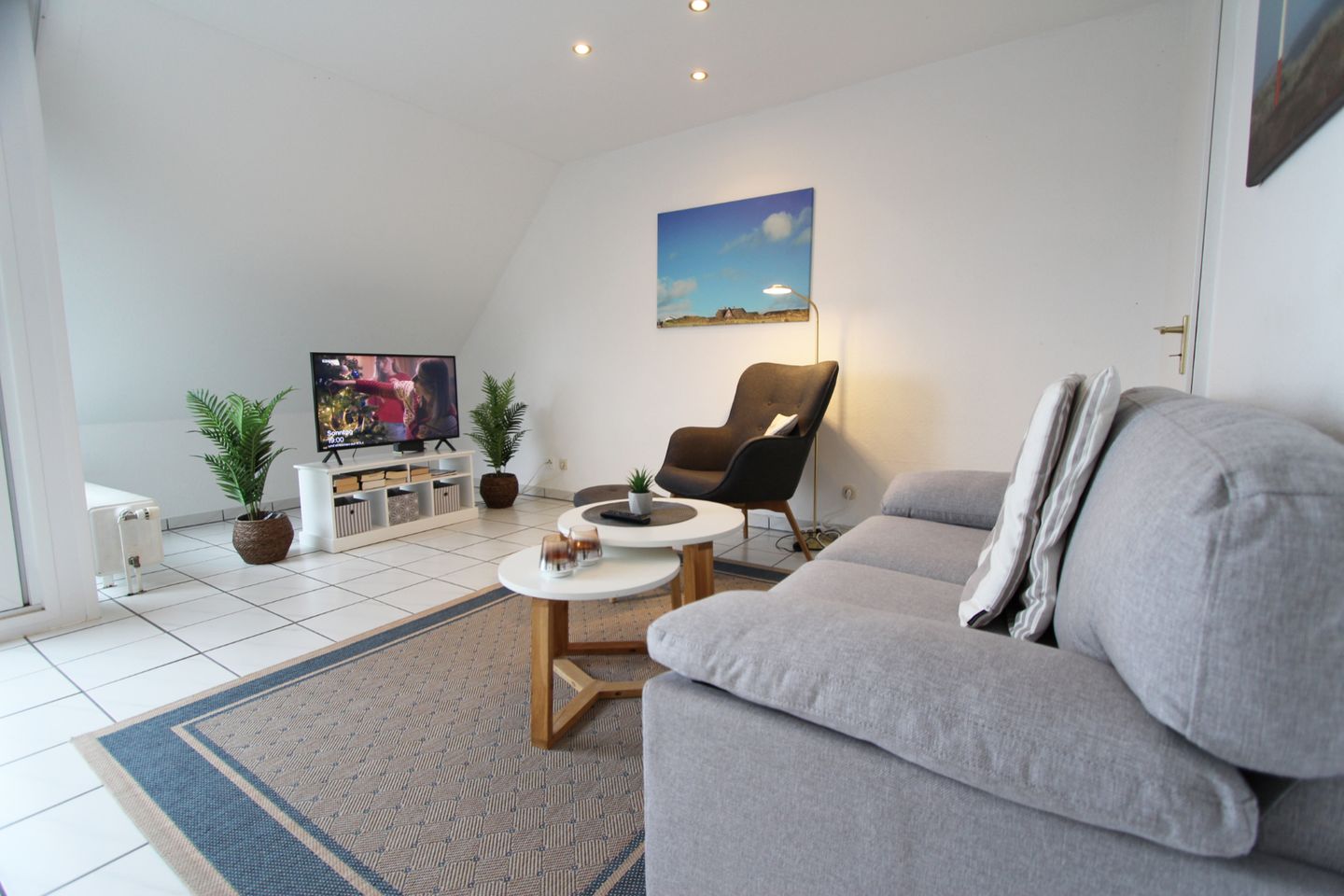 Schloss am Meer - Dünenstr. 25, App. 16 Wenningstedt - Wohnzimmer