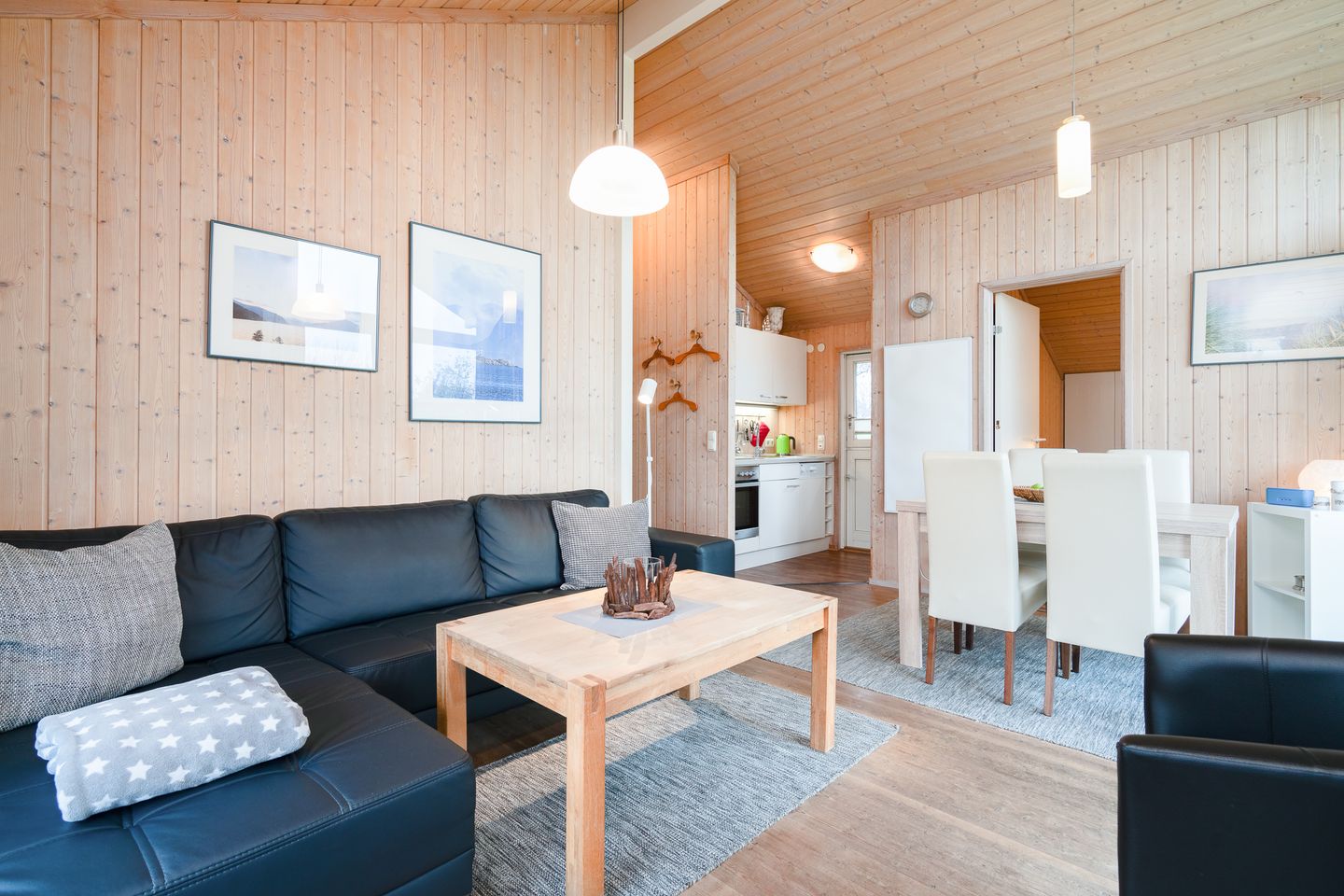  Hof Ruhleben - Haus Muschelsucher Neustadt in Holstein - Wohnzimmer