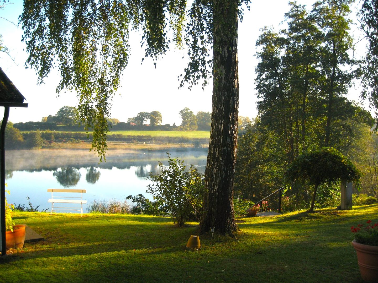  Zwergenhaus Scharbeutz - Gartenblick