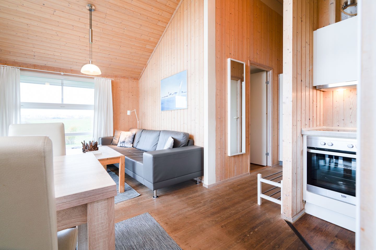  Hof Ruhleben - Haus Fischerfreunde Neustadt in Holstein - Wohnzimmer