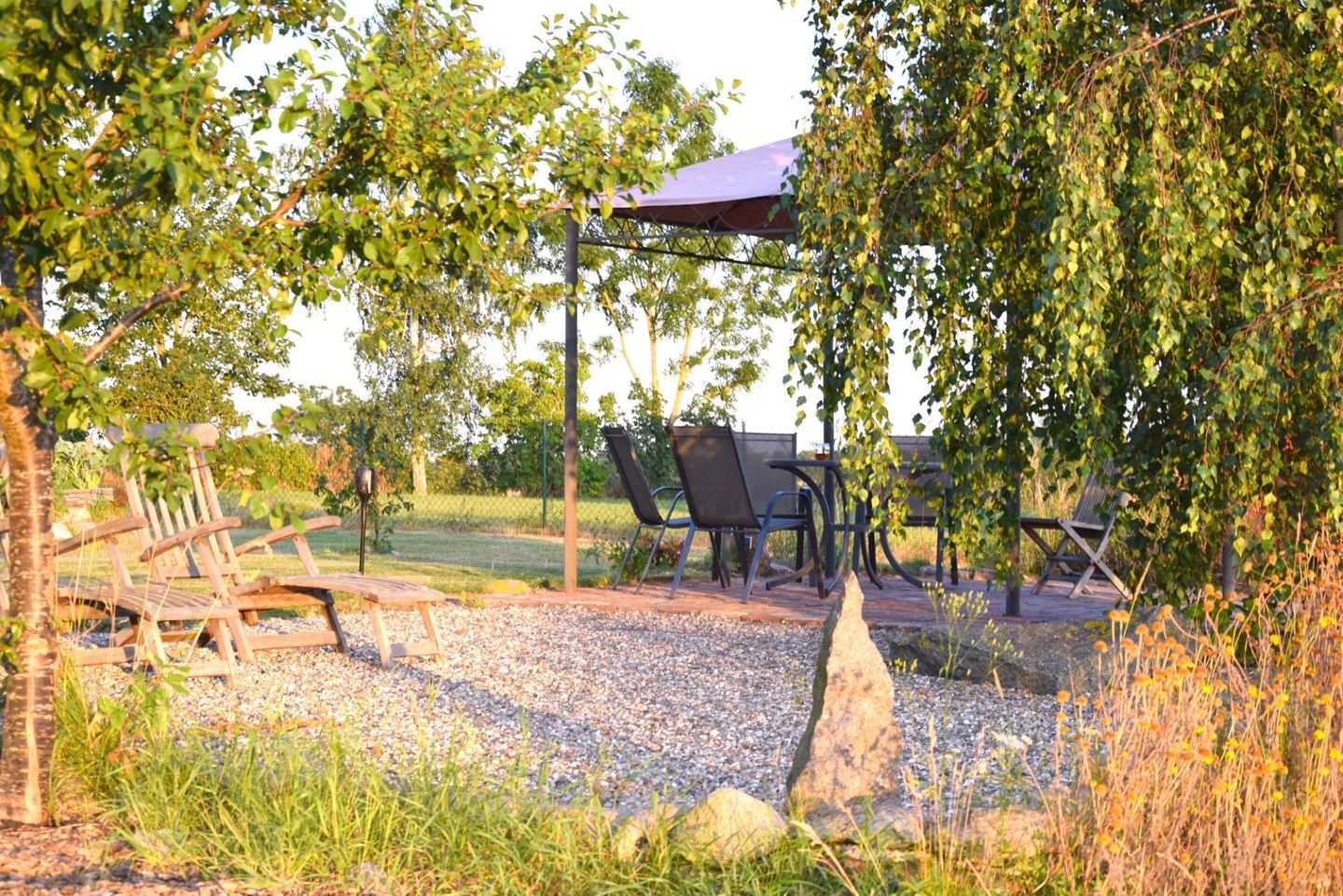 Große Schwalbe Kabelhorst - Garten