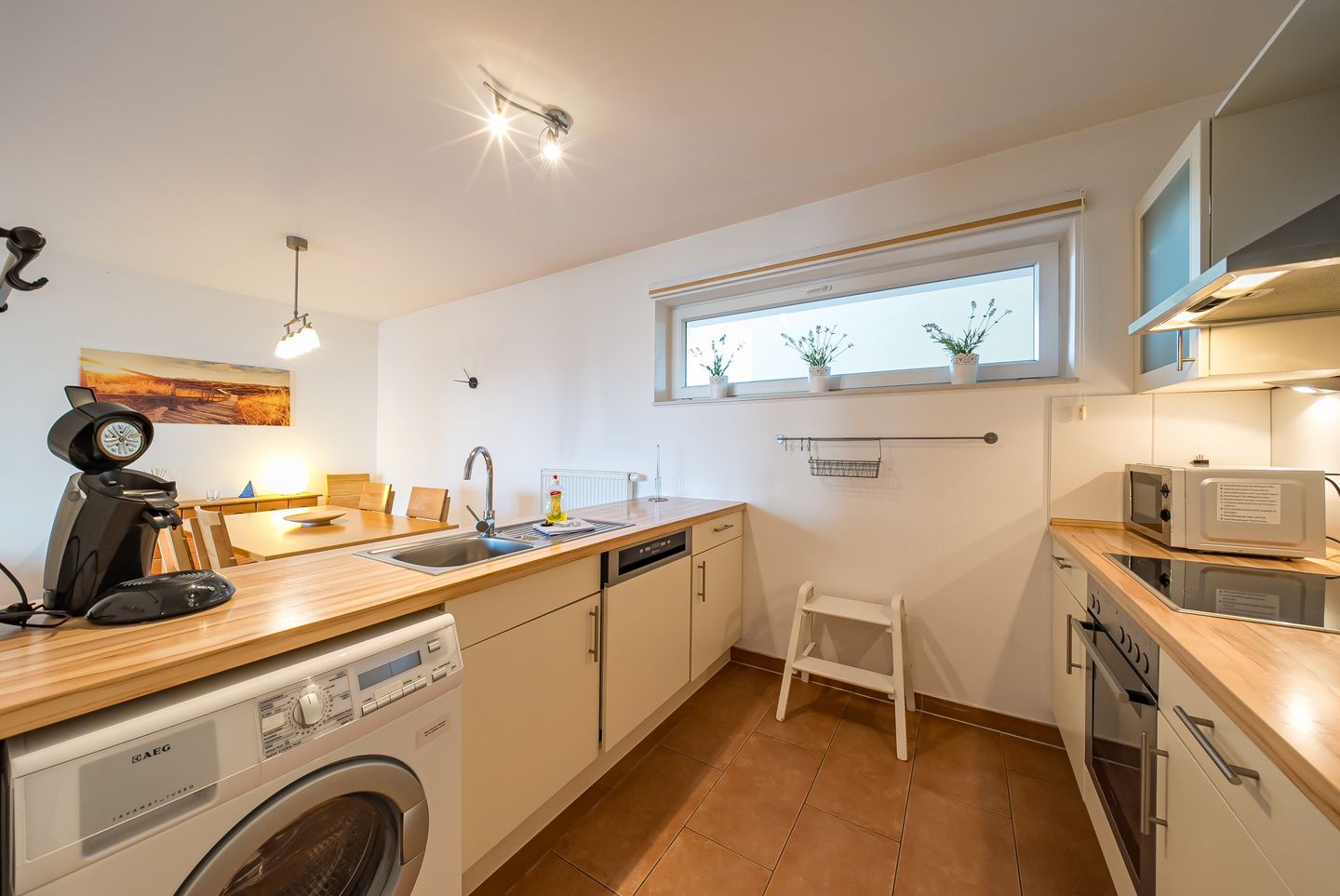 NordseeResort Friesland NordseeResort Friesland 51-1-M Schillig - Küchenzeile mit Waschmaschiene