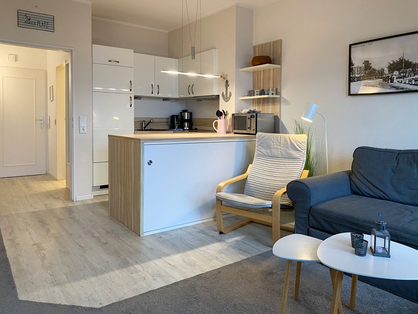 Rahlstedter Straße Hafenkoje  - Wohnzimmer