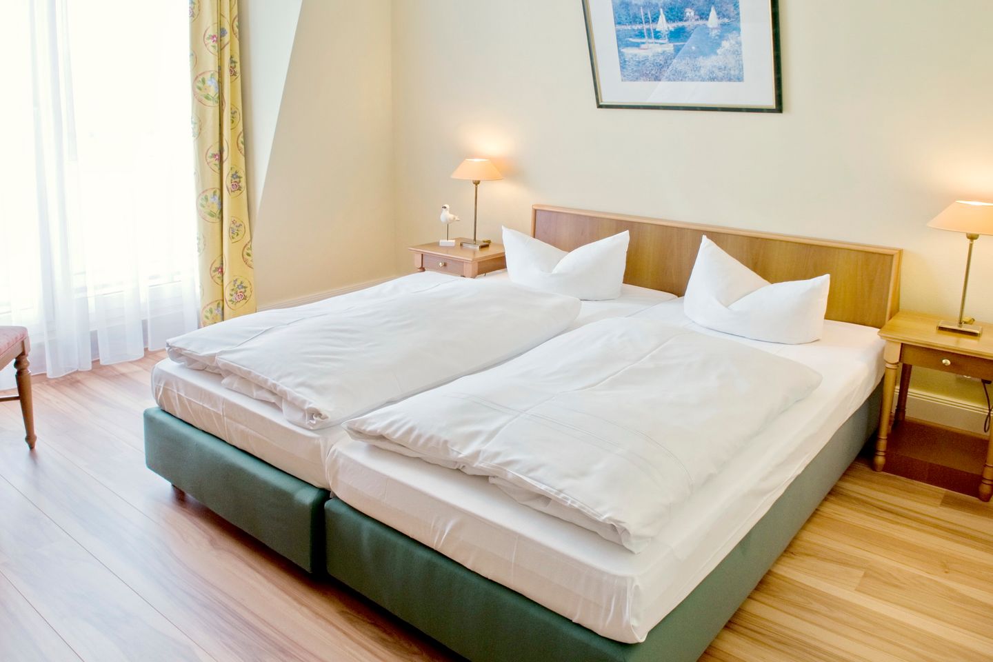 Seehof Seehof 232 Usedom - Schlafzimmer mit Doppelbett