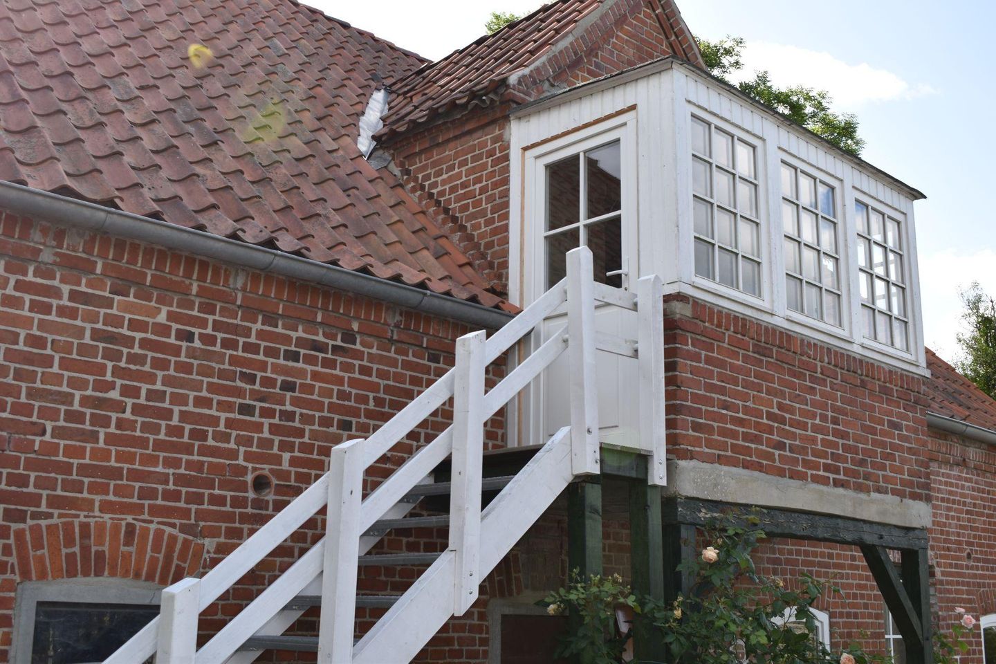 Kleine Schwalbe Kabelhorst - Fassade / Eingang