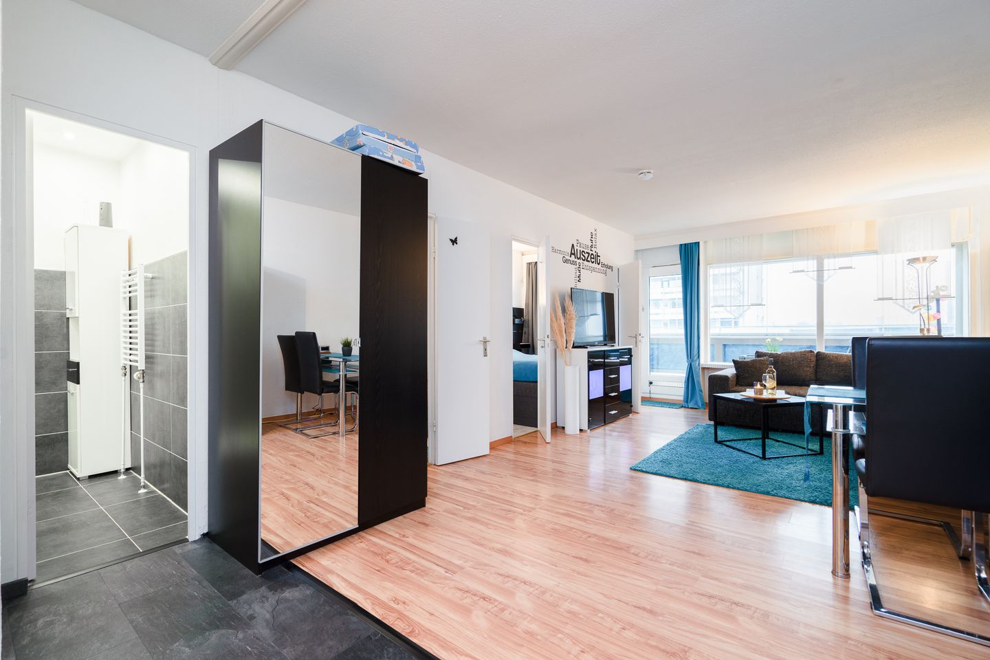 Panoramic App. A02-9 Schick-Lounge Sierksdorf - Wohnzimmer