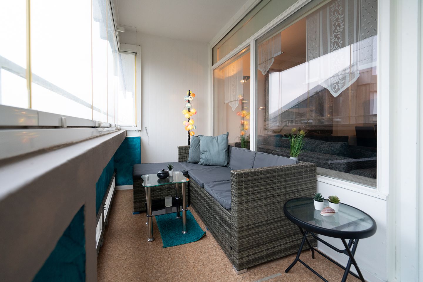 Panoramic App. A02-9 Schick-Lounge Sierksdorf - Balkon