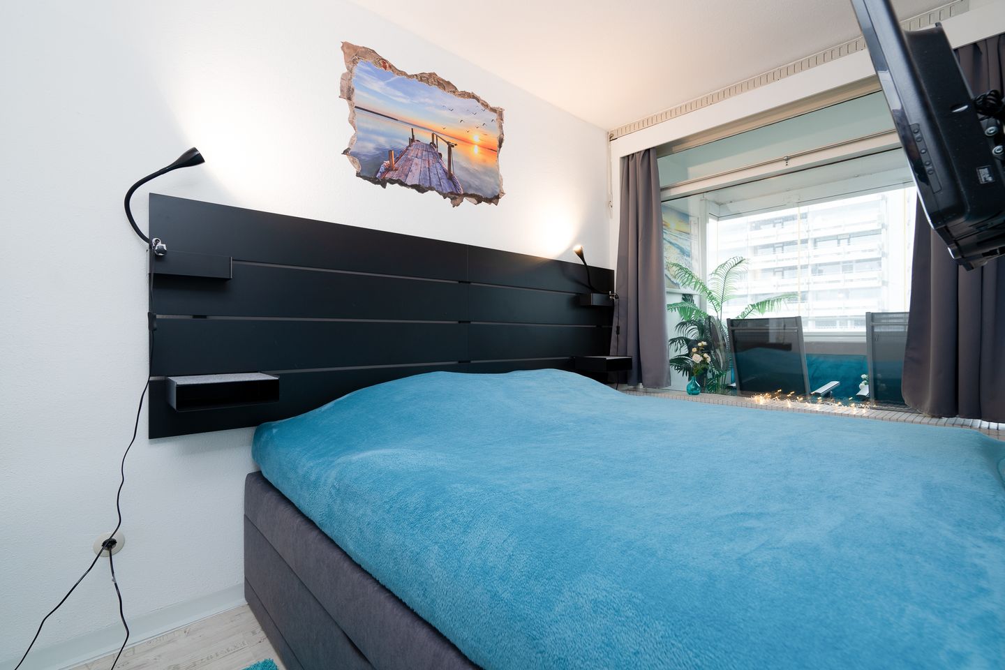 Panoramic App. A02-9 Schick-Lounge Sierksdorf - Schlafzimmer