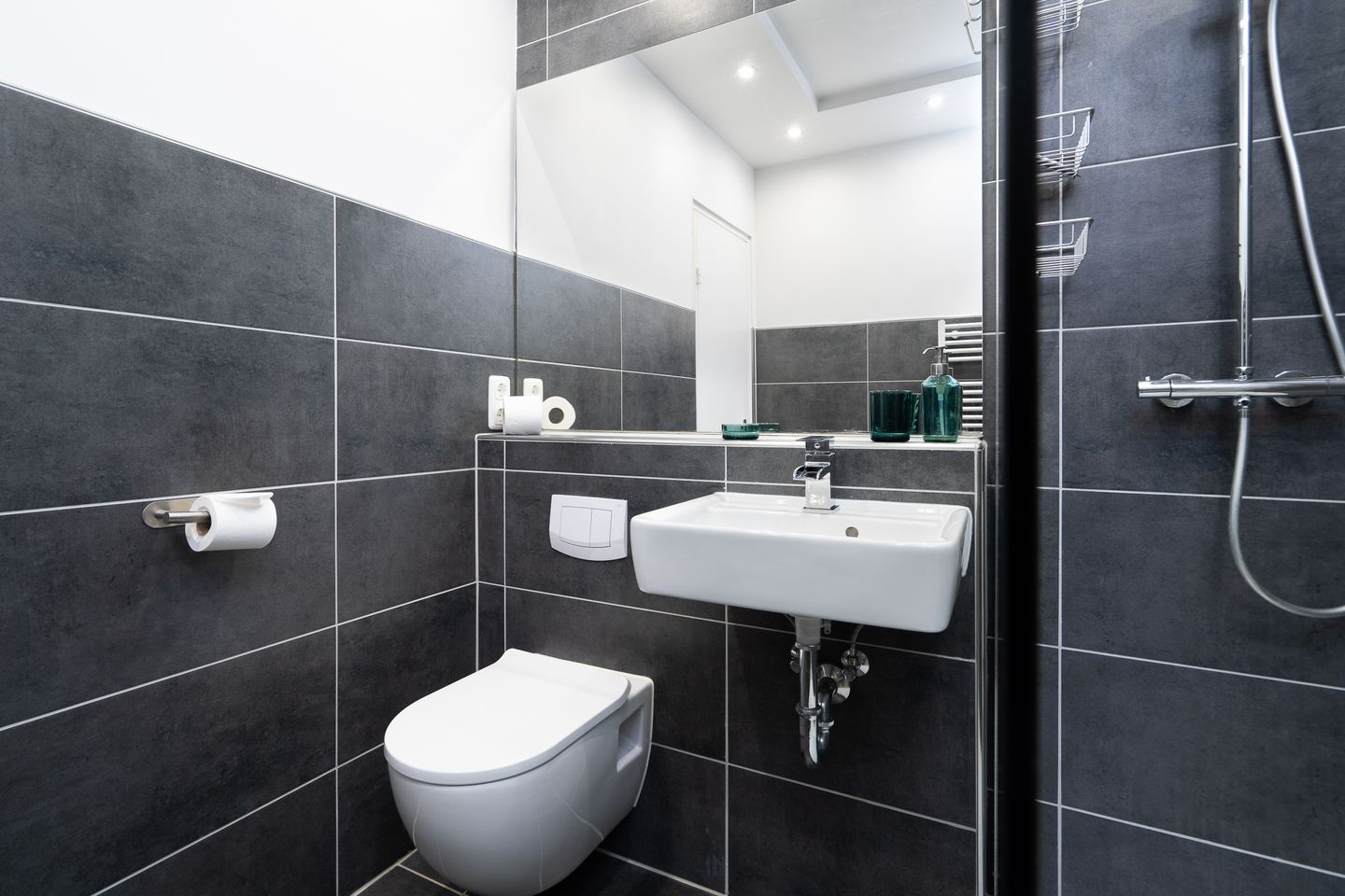 Panoramic App. A02-9 Schick-Lounge Sierksdorf - Badezimmer