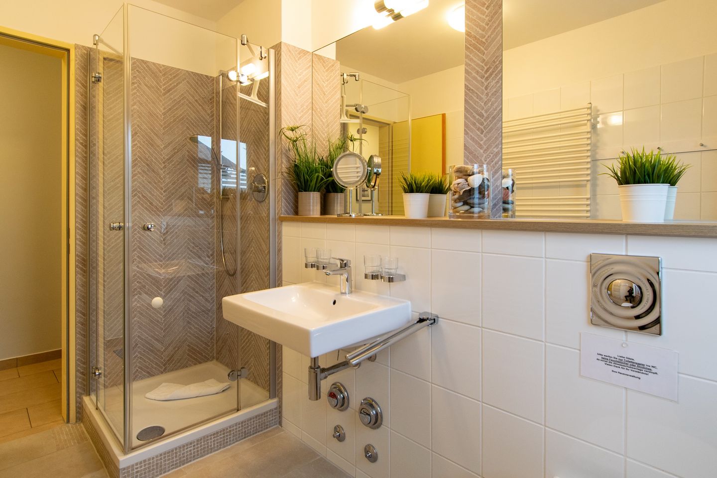 Inselstrand Inselstrand 119 Usedom - Badezimmer mit Dusche