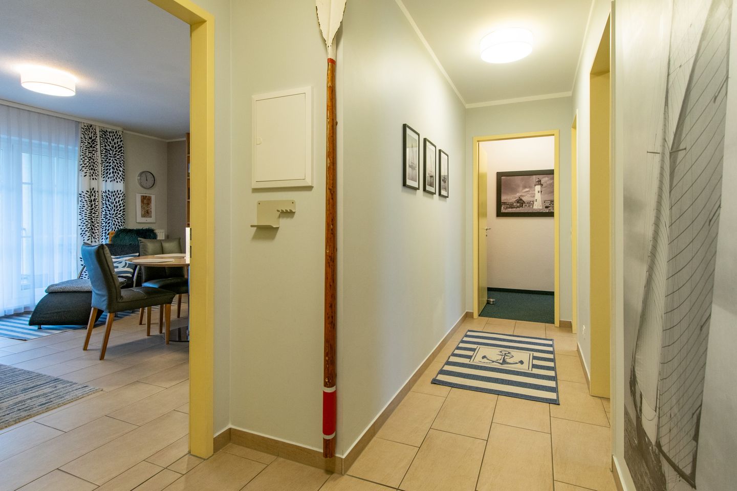 Inselstrand Inselstrand 119 Usedom - Flur mit Garderobe