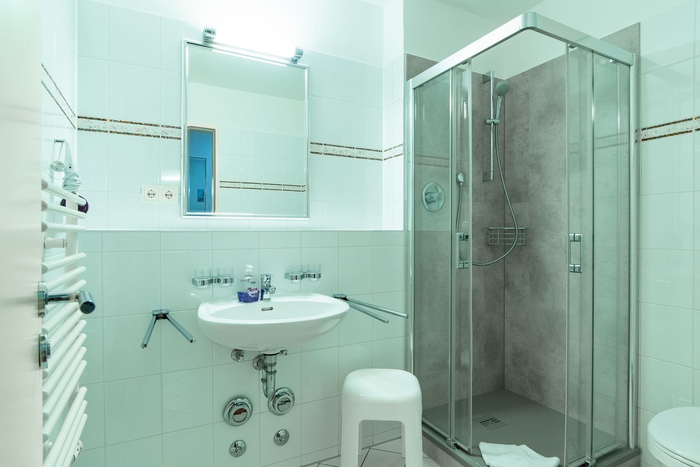 Inselstrand Inselstrand 216 Usedom - Badezimmer mit Dusche