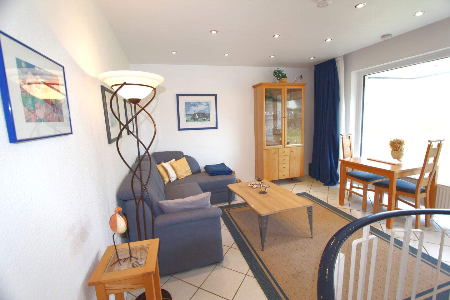 Neptun - Dünenstr. 2, App. 1 Wenningstedt - Wohnzimmer