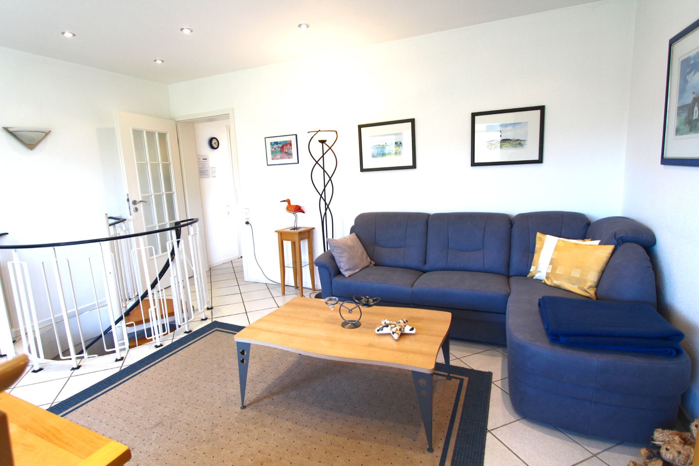 Neptun - Dünenstr. 2, App. 1 Wenningstedt - Wohnzimmer