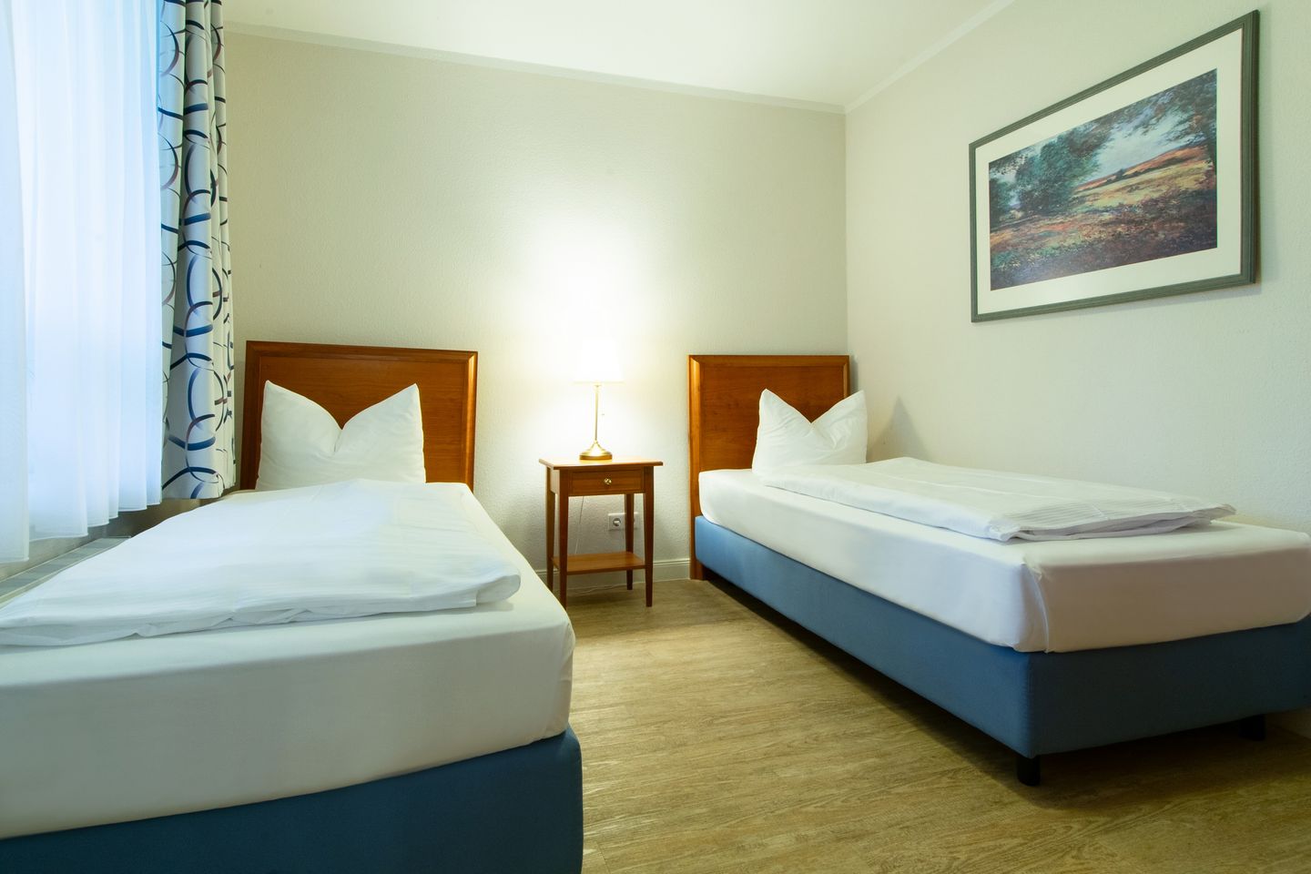 Strand-Park Strand-Park 305 Usedom - Schlafzimmer mit zwei Einzelbetten