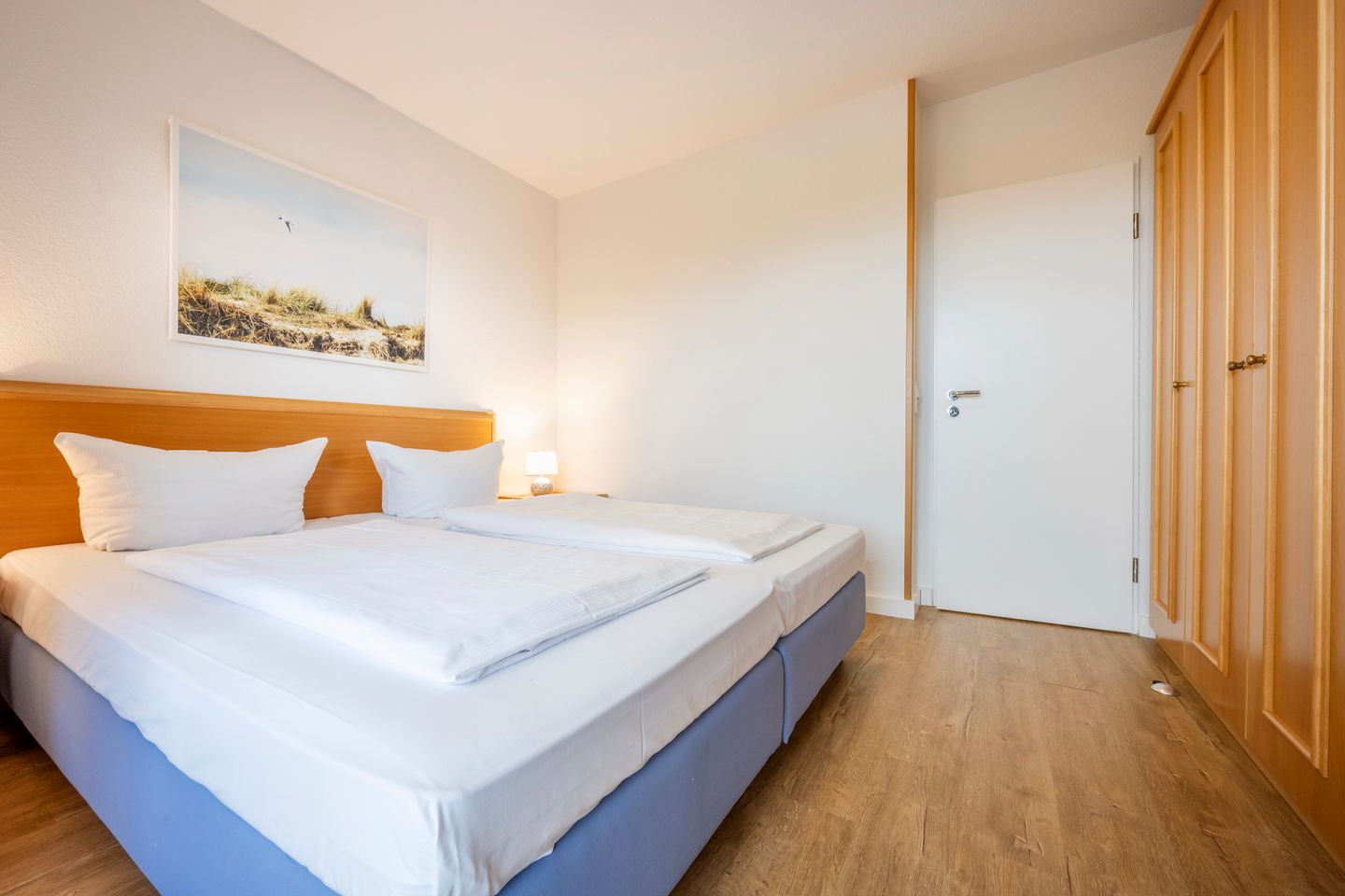 Hus Inselkieker Hus Inselkieker 107 Schillig - Schlafzimmer mit Doppelbett