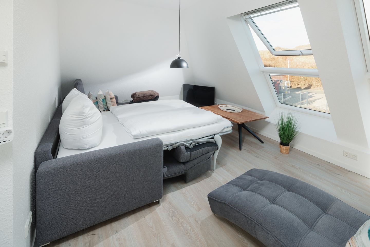  Strandquartier Dünenblick Norderney - die insellotsen Norderney / Strandquartier Dünenblick - Schlafsofa