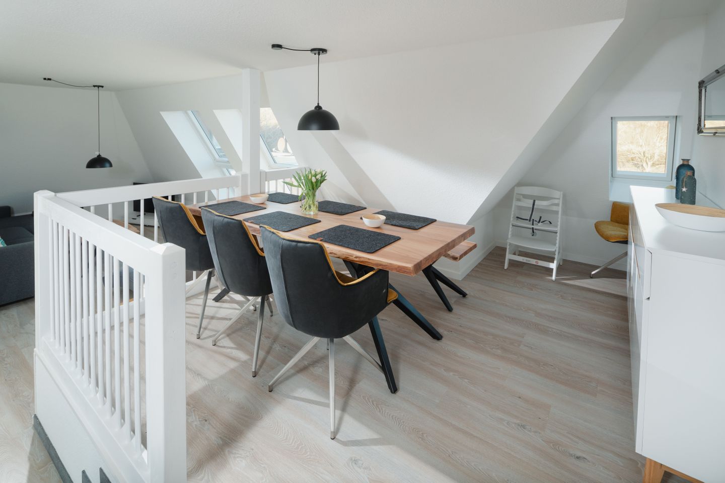  Strandquartier Dünenblick Norderney - die insellotsen Norderney / Strandquartier Dünenblick - Esstisch