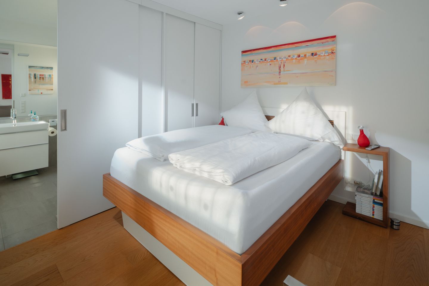  Meerblick-Penthouse "Sonnenseite" in der Villa van Halem Norderney - die insellotsen Norderney / Sonnenseite - Schlafzimmer 2