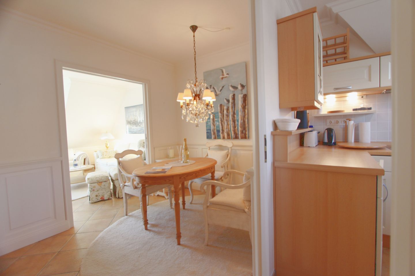 Süder Wung 1 e Wenningstedt - Küche / Küchenzeile