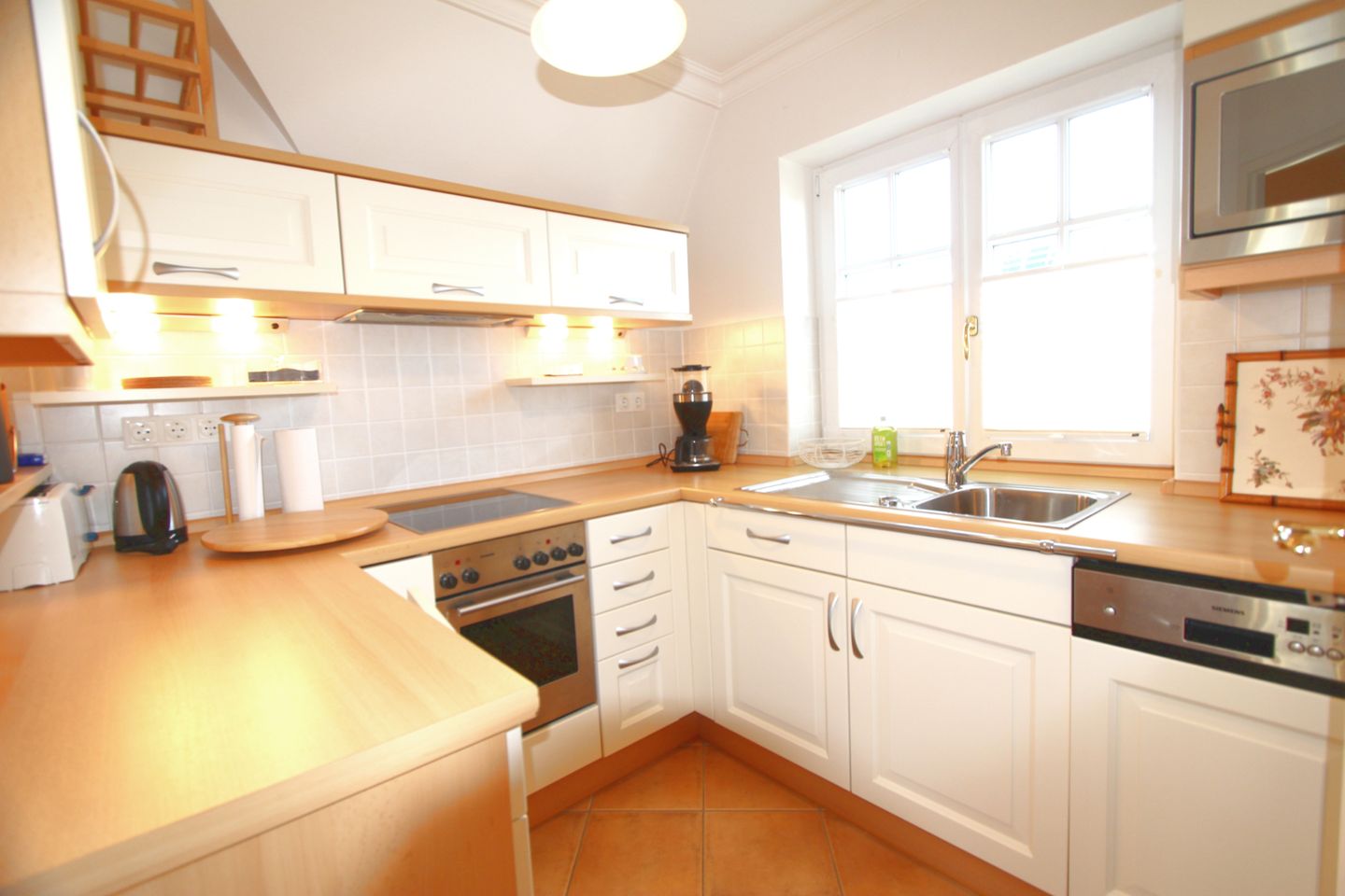 Süder Wung 1 e Wenningstedt - Küche / Küchenzeile