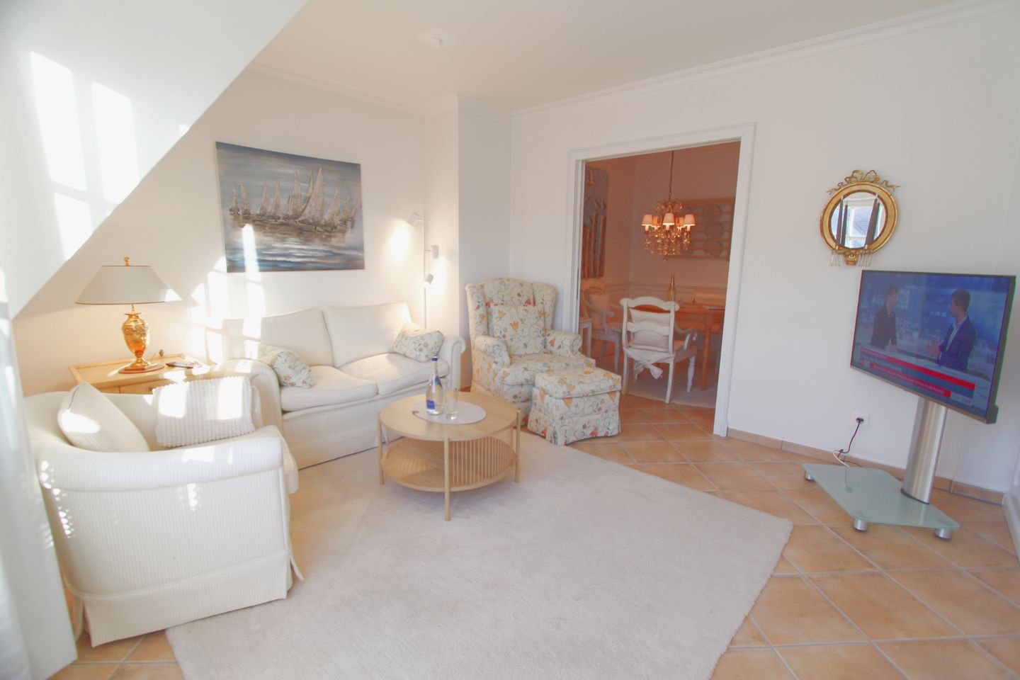 Süder Wung 1 e Wenningstedt - Wohnzimmer