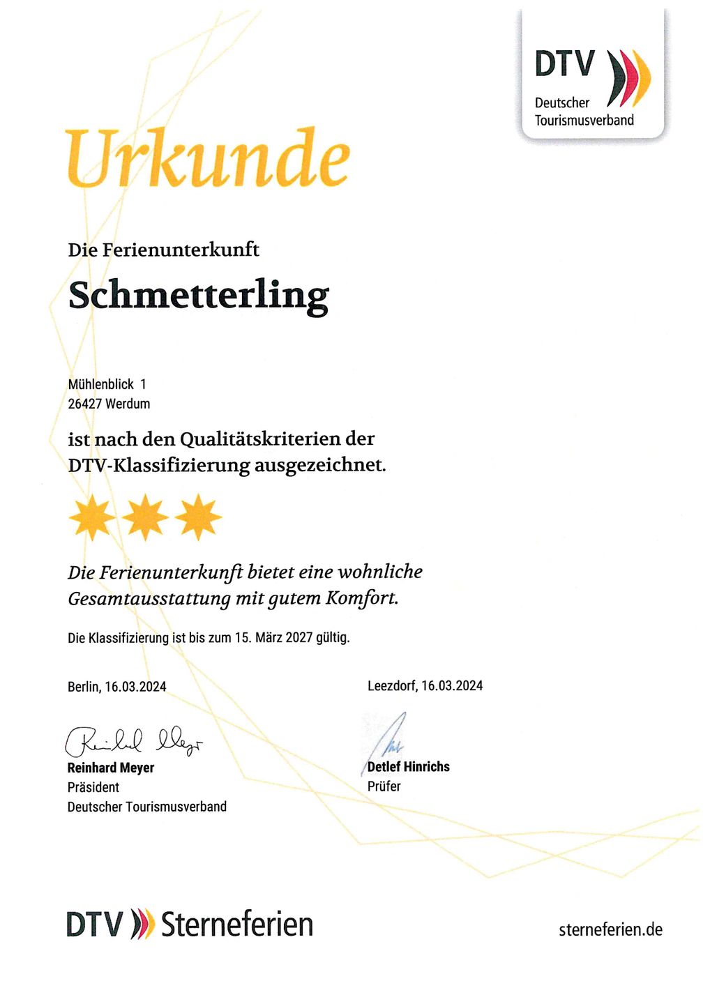 Haus am Brunnen Mühlenblick 1 Wohnung Mohn Werdum - 