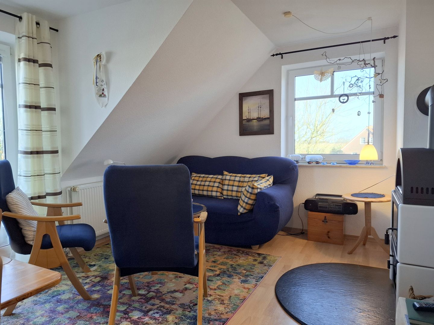 Haus Friesentraum Wohnung Nr: 2 Kaminfeuer Werdum - 