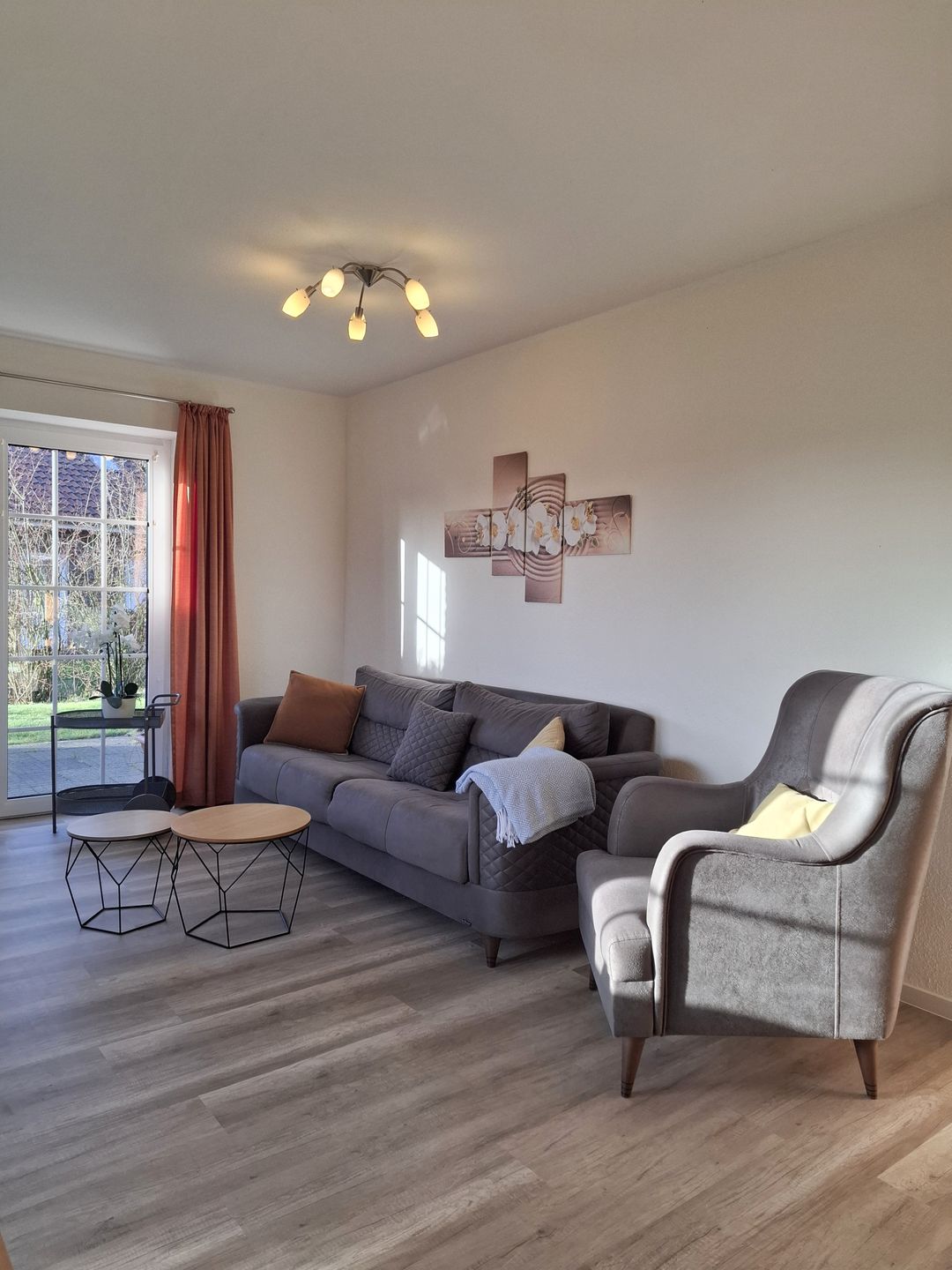 Haus am Brunnen Mühlenblick 1 Wohnung Orchidee Werdum - 