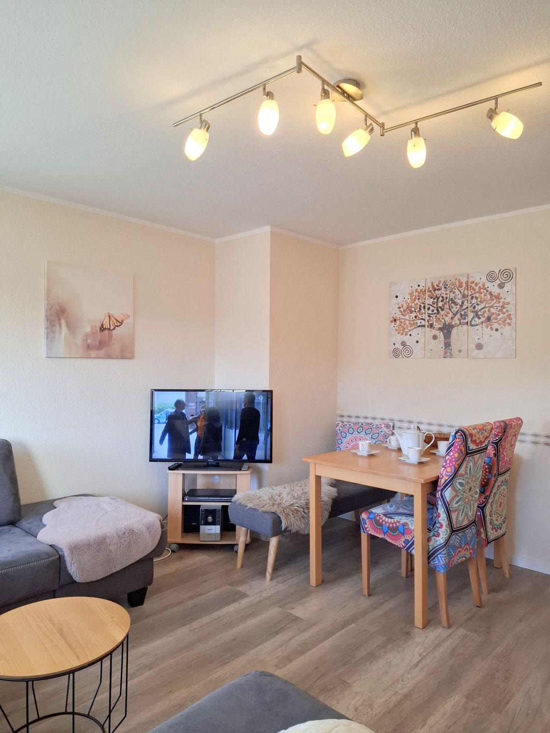 Haus am Brunnen Mühlenblick 1 Wohnung Schmetterling Werdum - 