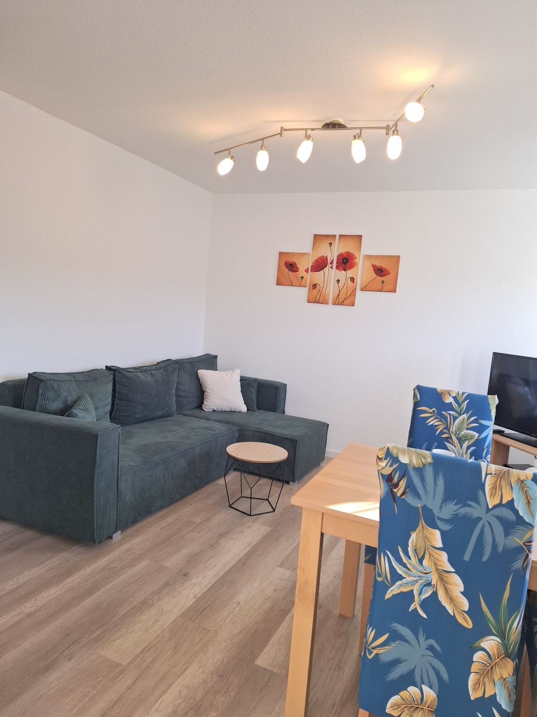 Haus am Brunnen Mühlenblick 1 Wohnung Mohn Werdum - 